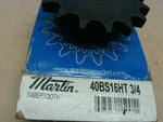  Martin 40BS16HT 3/4 Sabertooth Sprocket 40 Chain 16 Teeth Image