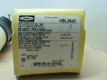  Hubbell HBL2643 Twist Lock Connector Plug 30A 480V 2 Pole 3 Wir Image