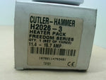  Cutler-Hammer H2026-3 Overload Heater Pack Freedom Series (set Image