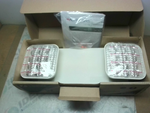  Lithonia Lighting EU2 LED M12 2-Light White Emergency Fixture w Image