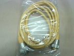  Turck RSM RKM 40-3M Molded Cordset 4 Pole 3 Meter Factory Sealed Image