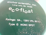  Anchor Scientific GSI20NO Eco-Float Direct Acting Floating Swit Image