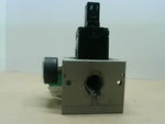  Numatics S42E-06BEGLMN Vavle Shutoff Pneumatic 3 Way With Gage Image