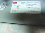  Hoffman  A1212SC Electrical Enclosure 12" x 12" x 6" Gray Steel Image