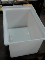  Saint-Gobain 14100-0015 Rectangular Polypropylene Tank w/ Lid 1 Image