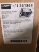  Dayton 3E134E Gas Infra-Red Heater (Natural Gas Only) BTUH 90,0 Factory Sealed Image
