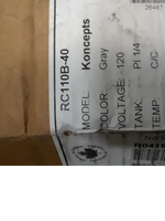  Thermo concepts Koncepts RC110B-40 Commercial Water Cooler Disp Factory Sealed Image
