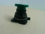  Eaton E34LB3 Push Button Operator Mushroom Head Green Image