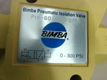  Bimba PIV-60-050/075 Pneumatic Isolation Valve 0-300 PSI Image