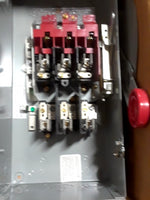  Eaton Cutler-Hammer DH361NGK 30A Heavy Duty Fusible Safety Switch 30A 600V 3P Factory Sealed! Image