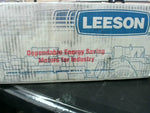  Leeson M1145038.00 0.16 HP Gearmotor 43/36 RPM Frame 38 115/230 Factory Sealed Image