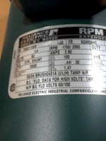  Reliance 1/4HP DC Motor 1750/2050RPM SG0056HC Frame 90VDC ENCL Image
