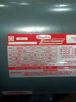  Dayton 1/2HP AC Motor 1725rpm F56 Frame 230/460VAC 3PH Mfg# 3N6 Image