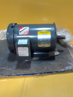  Baldor M3556T 1HP AC Motor 1140rpm 145T Frame 230/460VAC 3PH TE Image