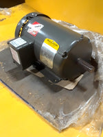  Baldor M3556T 1HP AC Motor 1140rpm 145T Frame 230/460VAC 3PH TE Image