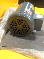  Baldor M3556T 1HP AC Motor 1140rpm 145T Frame 230/460VAC 3PH TE Image