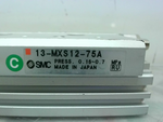  SMC MXS12-75A Slide Cylinder Table Actuator Press. 0.15~0.7MPa Image