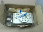  SMC 22-MSQB50R-M9BL Rotary Actuator w/ Table Image