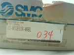  SMC 22-MSQB50R-M9BL Rotary Actuator w/ Table Image