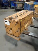  Rockwell Dodge 3HP Gearmotor 185RPM w/Brake 079163-56-HG Gear R Factory Sealed Image