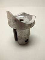  Hollaender 159RF-78 Interna-Rail Right Corner Tee 1-1/2" IPS Mill Finish Image