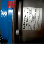  ITT 9ASH1J5C0 PumpSize 1x2-6 IMP Dia 5-11/16" w/ Baldor AC Mo Image