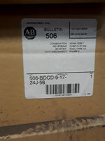  Allen Bradley 506-BDCD-9-17-24J-98 /1 Size 1 Combination Revers Factory Sealed Image