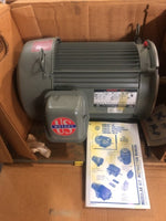  US Motors 2 HP AC Motor 184TC Frame 1155 RPM 230/460VAC 3PH TEF Image