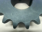  Tsubaki 60B16F-1 Single Strand Sprocket 60 Chain Size 1" Bore Image