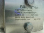  Winsmith SE Stainless Steel Gear Reducer 40:1 Ratio 920XDSA502X Image