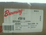  Browning 4TB110 Cast Iron Bushing Bore V-Belt Pulley Belts:3/4" Factory Sealed Image