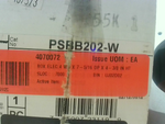 Pass & Seymour PSBB202-W Diecast Back Box For 20amp 5 Wire Rece Image