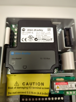  Allen Bradley 20AD1P1A0AYNNNC0 PowerFlex 70 0.5HP AC Drive w/20 COMM-E Nice! Image