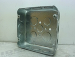  Crouse-Hinds TP548 Square Outlet Box (25 PCS) 4-11/16" x 1-1/2" Image