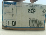  Gedney 31-100 1" Threadless Compression Connector Rigid Conduit Image