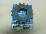  Martin 40BS16 1 1/8 Roller Chain Sprocket 16 Teeth With Keyway Factory Sealed Image
