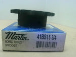  Martin 41BS15 3/4 Bored To Size Sprocket Roller Chain 15 Teeth  Factory Sealed Image