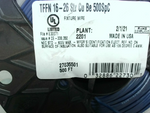  Encore 16GA TFFN Stranded Blue Fixture Wire 500FT Copper Factory Sealed Image