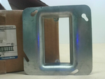  Thomas & Betts 72 C 14 Galvanized Steel Covers 4-11/16" Square Image
