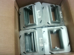  Thomas & Betts 72 C 14 Galvanized Steel Covers 4-11/16" Square Image