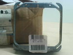  Thomas & Betts 52-C-18-5/8 Galvanized Steel Covers 4" Square 5/ Image