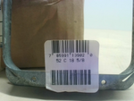  Thomas & Betts 52-C-18-5/8 Galvanized Steel Covers 4" Square 5/ Image