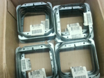  Thomas & Betts 52-C-18-5/8 Galvanized Steel Covers 4" Square 5/ Image