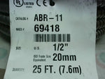  Electri Flex ABR-11 Flexible Aluminum Conduit 1/2" 25' Image