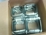  Thomas & Betts 52 C 19 Galvanized Steel Outlet Box Cover 4" Squ Image