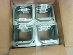  Thomas & Betts 72 C 19 Galvanized Steel Covers 4-11/16" Square Image