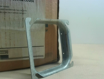  Appleton EGS 52-C-18-404-A 4" Square Double-Device Cover 3/4" R Image
