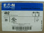  Crouse-Hinds 462 1" Set Screw Type Coupling (20 PCS) Factory Sealed Image