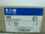  Crouse-Hinds 455 Set Screw Type 2" Box Connector (5 PCS) Image