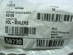  Hoffman AS100 1" Conduit Hole Plug Seal (10 PCS) Factory Sealed Image